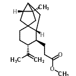 CAS#: 138950-24-0, Methyl 3-[(4R,5S,6R,9R,10R)-4-Isopropenyl-9-Methyltetracyclo[7.2.1.0<Sup>1,6</Sup>.0<Sup>8,10</Sup>]Dodec-5-Yl]Propanoate