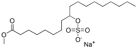 CAS 登录号:139-99-1, 1-甲基9-(磺基氧基)硬脂酸钠