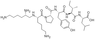 CAS#: 139026-66-7, N2-[(2S)-2,6-Diaminohexyl]-L-Lysyl-L-Prolyl-L-Tyrosyl-L-Isoleucyl-L-Leucine