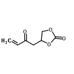 CAS 登录号：139128-39-5， 4-(2-氧代-3-丁烯-1-基)-1,3-二氧戊环-2-酮