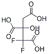 CAS 登录号：139182-83-5， 1,1-二氟-2-羟基丙烷-1,2,3-三羧酸