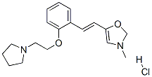 CAS#: 139193-91-2, 3-Methyl-5-[(E)-2-[2-(2-Pyrrolidin-1-Ylethoxy)Phenyl]Ethenyl]-1,2-Oxazole Hydrochloride