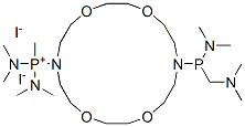 CAS#: 139194-01-7, [16-(Bis(Dimethylamino)-Methylphosphaniumyl)-1,4,10,13-Tetraoxa-7,16-Diazacyclooctadec-7-Yl]-Bis(Dimethylamino)-Methylphosphanium Diiodide