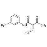 CAS#: 139326-07-1, (2Z)-2-(Hydroxyimino)-N-(3-Methylphenyl)-3-Oxobutanamide