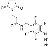CAS 登录号：139428-49-2， N-[(4-叠氮基-2,3,5,6-四氟苯基)甲基]-2,5-二氢-2,5-二氧代-1H-吡咯-1-己酰胺