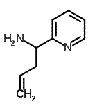 CAS 登录号：139439-03-5， 1-(2-吡啶基)-3-丁烯-1-胺