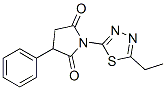 CAS#: 139477-31-9, 1-(5-Ethyl-1,3,4-Thiadiazol-2-Yl)-3-Phenylpyrrolidine-2,5-Dione