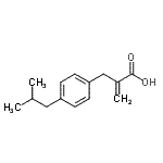 CAS#: 139477-93-3, 2-(4-Isobutylbenzyl)Acrylic Acid