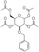 CAS 登录号：139563-66-9， 1,2,4,6-四-O-乙酰基-3-O-苄基-D-吡喃葡萄糖