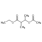 CAS 登录号：139564-43-5， 乙基3-乙酰氧基-2-甲基丁酸酯