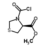 CAS#: 139628-28-7, Methyl (4S)-3-(Chlorocarbonyl)-1,3-Thiazolidine-4-Carboxylate