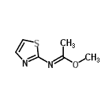 CAS#: 139648-00-3, Methyl (1E)-N-(1,3-Thiazol-2-Yl)Ethanimidate