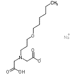 CAS#: 139655-12-2, Sodium {(Carboxymethyl)[3-(Hexyloxy)Propyl]Amino}Acetate