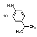 CAS#: 139729-85-4, 2-Amino-5-Isopropylphenol