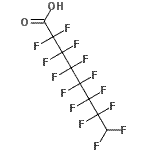 CAS 登录号：13973-14-3， 2,2,3,3,4,4,5,5,6,6,7,7,8,8-十四氟辛酸