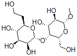 CAS#: 139978-92-0, (2R,3S,4S,5S,6R)-2-[(2R,3R,4R,5R,6R)-4,5-Dihydroxy-2-(Hydroxymethyl)-6-Methoxyoxan-3-Yl]Oxy-6-(2-Hydroxyethyl)Oxane-3,4,5-Triol