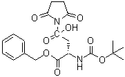 CAS#: 140171-25-1, 1-Benzyl 4-(2,5-Dioxo-1-Pyrrolidinyl) N-{[(2-Methyl-2-Propanyl)Oxy]Carbonyl}-L-Aspartate