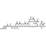 CAS#: 1403-17-4, (23E,25E,27E,29E,31E,33E,35E)-22-[(3-Amino-3,6-dideoxy-D-mannopyranosyl)oxy]-38-[7-(4-aminophenyl)-5-hydroxy-4-methyl-7-oxo-2-heptanyl]-10,12,14,18,20-pentahydroxy-37-methyl-2,4,8,16-tetraoxooxacyclooctatriaconta-23,25,27,29,31,33,35-heptaene-19-carboxylic acid