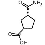 CAS#: 140386-94-3, (1S,3R)-3-Carbamoylcyclopentanecarboxylic Acid