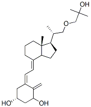 CAS 登录号：140387-52-6， (1R,3S,5Z)-5-[(2E)-2-[(1R,3aS,7aR)-1-[(2S)-1-(2-羟基-2-甲基丙氧基)丙-2-基]-7a-甲基-2,3,3a,5,6,7-六氢-1H-茚-4-亚基]亚乙基]-4-亚甲基环己烷-1,3-二醇