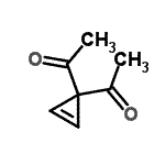 CAS#: 140421-97-2, 1,1'-(2-Cyclopropene-1,1-Diyl)Diethanone