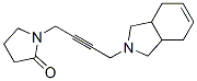 CAS#: 14053-09-9, 1-(4-(3a,4,7,7a-Tetrahydro-2-isoindolinyl)-2-butynyl)-2-pyrrolidinone
