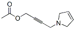 CAS 登录号：14053-18-0， 4-(3-吡咯啉-1-基)-2-丁炔-1-醇乙酸酯
