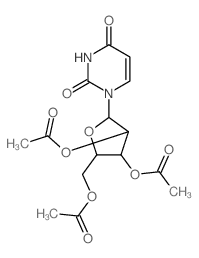 CAS 登录号:14057-18-2, 1-(2-O,3-O,5-O-三乙酰基-beta-D-阿拉伯呋喃糖基)-2,4(1H,3H)-嘧啶二酮