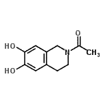 CAS#: 140865-98-1, 1-(6,7-Dihydroxy-3,4-Dihydro-2(1H)-Isoquinolinyl)Ethanone
