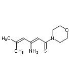 CAS#: 140868-77-5, (2Z)-3-Amino-5-Methyl-1-(4-Morpholinyl)-2,4-Hexadiene-1-Thione