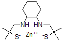CAS#: 140889-53-8, Zinc 2-Methyl-1-[[2-[(2-Methyl-2-Sulfidopropyl)Amino]Cyclohexyl]Amino]Propane-2-Thiolate