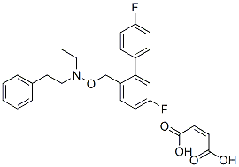 CAS#: 140890-71-7, N-(2-Bis(4-fluorophenyl)methoxy)ethyl-(2-phenyl)ethylamine maleate