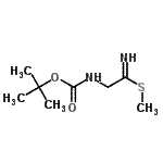 CAS#: 140903-33-9, Methyl 2-({[(2-Methyl-2-Propanyl)Oxy]Carbonyl}Amino)Ethanimidothioate