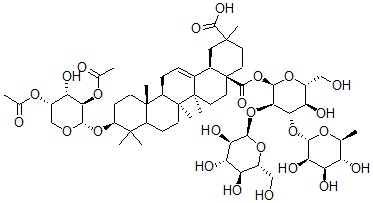 CAS#: 141039-75-0, Yiyeliangwanoside III