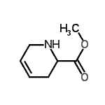 CAS#: 141083-85-4, Methyl 1,2,3,6-Tetrahydro-2-Pyridinecarboxylate