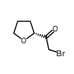 CAS#: 141194-58-3, 2-Bromo-1-[(2R)-Tetrahydro-2-Furanyl]Ethanone