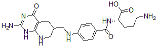 CAS 登录号：141397-59-3， (2S)-5-氨基-2-[[4-[(2-氨基-4-氧代-5,6,7,8-四氢-1H-吡啶并[5,6-e]嘧啶-6-基)甲基氨基]苯甲酰基]氨基]戊酸
