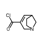 CAS#: 141453-95-4, 1-Azabicyclo[3.2.1]Oct-3-Ene-3-Carbonyl Chloride