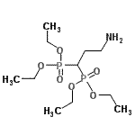 CAS 登录号：141473-49-6， 四乙基(3-氨基-1,1-丙烷二基)二(膦酸酯)