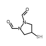 CAS#: 141499-30-1, 4-Sulfanyl-1,2-Pyrazolidinedicarbaldehyde