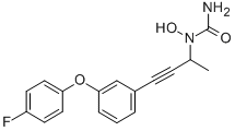 CAS#: 141579-54-6, 1-[4-[3-(4-Fluorophenoxy)Phenyl]But-3-Yn-2-Yl]-1-Hydroxyurea
