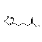 CAS#: 141679-49-4, 4-(1,2-Oxazol-4-Yl)Butanoic Acid