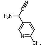 CAS#: 141775-36-2, 2-Amino-2-(6-Methyl-3-Pyridyl)Acetonitrile