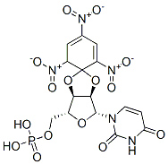 CAS#: 141802-28-0, [(3aR,4R,6R,6aR)-4-(2,4-Dioxopyrimidin-1-Yl)-1',3',5'-Trinitrospiro[3a,4,6,6a-Tetrahydrofuro[3,4-d][1,3]Dioxole-2,6'-Cyclohexa-1,3-Diene]-6-Yl]Methyl Dihydrogen Phosphate