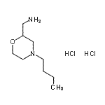 CAS 登录号：141815-08-9， 1-(4-丁基-2-吗啉基)甲胺二盐酸盐