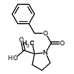 CAS 登录号：141870-95-3， 1-[(苄氧基)羰基]-2-甲基脯氨酸