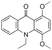 CAS 登录号：141992-56-5， 10-乙基-1,4-二甲氧基吖啶-9-酮