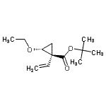 CAS#: 142038-40-2, 2-Methyl-2-Propanyl (1S,2R)-2-Ethoxy-1-Vinylcyclopropanecarboxylate