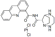 CAS 登录号：142039-10-9， N-(3-N-(乙烯二氨基)丙基)吖啶-4-甲酰胺二氯铂(II)