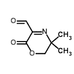 CAS#: 142068-58-4, 5,5-Dimethyl-2-Oxo-5,6-Dihydro-2H-1,4-Oxazine-3-Carbaldehyde